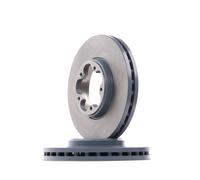 2x FEBI BILSTEIN Disque de frein Avant 288mm 104495