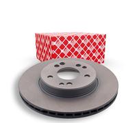2x FEBI BILSTEIN Disque de frein Avant 295mm 10682