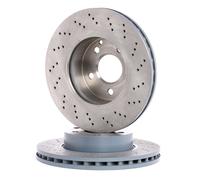 2x FEBI BILSTEIN Disque de frein Avant 295mm 30552