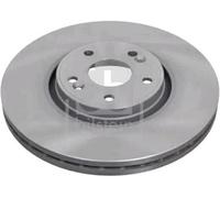 2x FEBI BILSTEIN Disque de frein Avant 308mm 43948