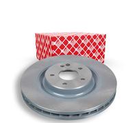 2x FEBI BILSTEIN Disque de frein Avant 334mm 26106