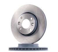 2x FEBI BILSTEIN Disque de frein Avant convient pour MERCEDES-BENZ 258mm 39477