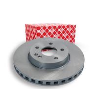 2x FEBI BILSTEIN Disque de frein Avant convient pour MERCEDES-BENZ Classe V