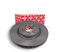 2x FEBI BILSTEIN Disque de frein Avant convient pour MERCEDES-BENZ GLA (X156)