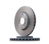 2x FEBI BILSTEIN Disque de frein Avant convient pour MERCEDES-BENZ SLK (R170)