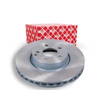 2x FEBI BILSTEIN Disque de frein Avant convient pour MERCEDES-BENZ SLK (R172)