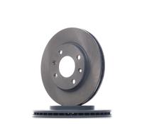 2x FEBI BILSTEIN Disque de frein Avant convient pour PEUGEOT 206 3/5 portes