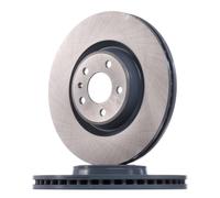 2x FEBI BILSTEIN Disque de frein Avant pour AUDI A4 B8 Avant (8K5) Q5 (8RB)