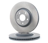 2x FEBI BILSTEIN Disque de frein Avant pour AUDI A4 B8 Avant (8K5) Q5 (8RB)