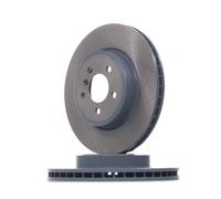 2x FEBI BILSTEIN Disque de frein Avant pour BMW 5 Berline (F10) 5 Touring (F11)