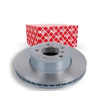 2x FEBI BILSTEIN Disque de frein Avant pour BMW 7 (E65, E66, E67) 324mm 32177