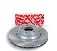 2x FEBI BILSTEIN Disque de frein Avant pour BMW 7 (E65, E66, E67) 348mm 24466