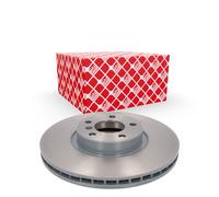 2x FEBI BILSTEIN Disque de frein Avant pour BMW X5 (E70) 348mm 32261