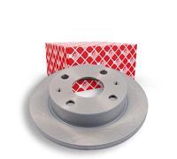 2x FEBI BILSTEIN Disque de frein Avant pour DAIHATSU Cuore VI (L251, L250, L260)
