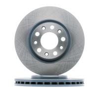 2x FEBI BILSTEIN Disque de frein Avant pour FIAT 500X (334) 281mm 43945