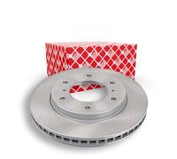 2x FEBI BILSTEIN Disque de frein Avant pour FIAT Fullback Pick-up (502, 503)