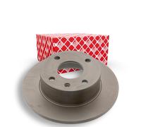 2x FEBI BILSTEIN Disque de frein Avant pour FORD Escort Mk3 3/5 portes (GAA)