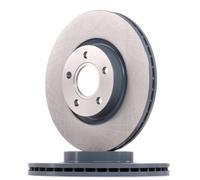 2x FEBI BILSTEIN Disque de frein Avant pour FORD Focus Mk3 5 portes (DYB) 300mm