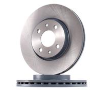 2x FEBI BILSTEIN Disque de frein Avant pour FORD KA 3 portes (RU8) 257mm 22927