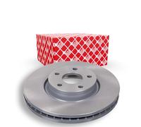 2x FEBI BILSTEIN Disque de frein Avant pour FORD Mondeo Mk4 Break (BA7) 300mm