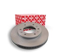 2x FEBI BILSTEIN Disque de frein Avant pour FORD Ranger Mk3 (TKE) 302mm 170039