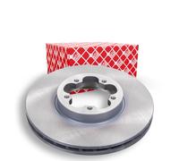 2x FEBI BILSTEIN Disque de frein Avant pour FORD Transit Mk6 Van 300mm 28389