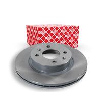 2x FEBI BILSTEIN Disque de frein Avant pour HYUNDAI GETZ (TB) 256mm 31315