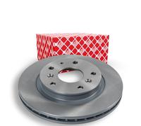 2x FEBI BILSTEIN Disque de frein Avant pour MAZDA 626 III Hatchback (GD) 264mm