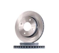 2x FEBI BILSTEIN Disque de frein Avant pour MITSUBISHI COLT VI (Z3A, Z2A) 256mm