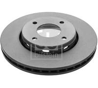 2x FEBI BILSTEIN Disque de frein Avant pour MITSUBISHI COLT VI (Z3A, Z2A) 281mm