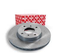 2x FEBI BILSTEIN Disque de frein Avant pour NISSAN ALMERA II Hatchback (N16)