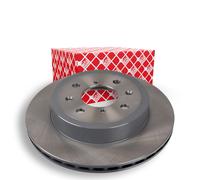 2x FEBI BILSTEIN Disque de frein Avant pour OPEL Agila A (H00) 253mm 28160