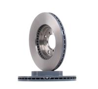 2x FEBI BILSTEIN Disque de frein Avant pour OPEL Agila B (H08) 252mm 28435