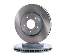 2x FEBI BILSTEIN Disque de frein Avant pour OPEL Antara (L07) 296mm 31425