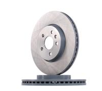 2x FEBI BILSTEIN Disque de frein Avant pour OPEL Mokka / Mokka X (J13) 300mm