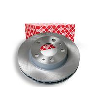 2x FEBI BILSTEIN Disque de frein Avant pour OPEL Movano C Van (U9) 300mm 44037