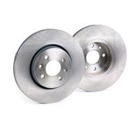 2x FEBI BILSTEIN Disque de frein Avant pour RENAULT Clio III 3/5 portes 280mm