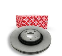 2x FEBI BILSTEIN Disque de frein Avant pour RENAULT Laguna II 5 portes 300mm