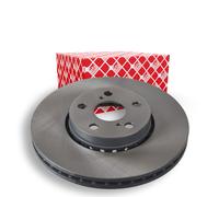 2x FEBI BILSTEIN Disque de frein Avant pour TOYOTA AVENSIS Liftback (T22) 276mm