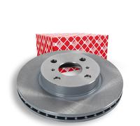 2x FEBI BILSTEIN Disque de frein Avant pour TOYOTA COROLLA (E10) 255mm 11893