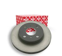 2x FEBI BILSTEIN Disque de frein Avant pour TOYOTA COROLLA (E10) COROLLA (E11)