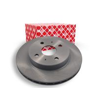 2x FEBI BILSTEIN Disque de frein Avant pour TOYOTA DUET (M11, M10) 246mm 30637