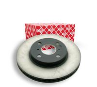 2x FEBI BILSTEIN Disque de frein Avant pour TOYOTA Yaris 3/5 portes (P9) iQ (J1)