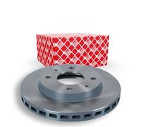 2x FEBI BILSTEIN Disque de frein Avant pour VOLVO V40 Break (645) 256mm 14924