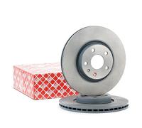 2x FEBI BILSTEIN Disque de frein Avant pour VW Golf VI 3/5 portes (5K1) Pa 312mm