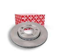 2x FEBI BILSTEIN Disque de frein Avant pour VW Polo IV 3/5 portes (9N, 9A) 239mm