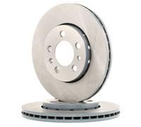 2x FEBI BILSTEIN Disque de frein Avant pour VW Polo V 3/5 portes (6R1, 6C1)