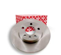 Disque de frein avant non ventilé pour VOLKSWAGEN Transporter T4 avec jantes 15' (1996-2003) - Qualité supérieure