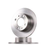 2x FEBI BILSTEIN Disque de frein pour FIAT Panda I 3/5 portes (141) 228mm 10616