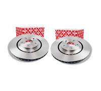 2x Febi BILSTEIN Disques 328mm Aéré Internement Avant Convient pour Lexus Ça